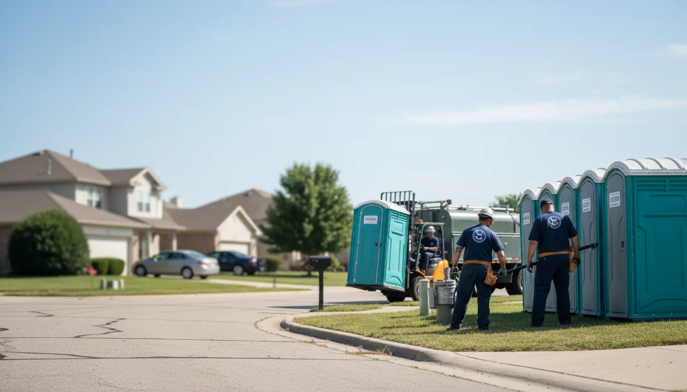 Porta Potty Rental in Stonewall, TX near me